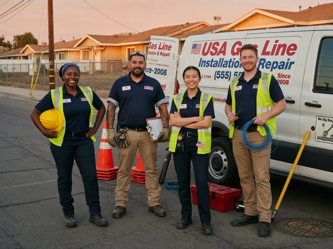 Gas Line Installation company in Westpoint, TN